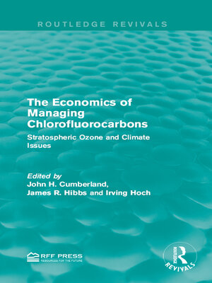 cover image of The Economics of Managing Chlorofluorocarbons